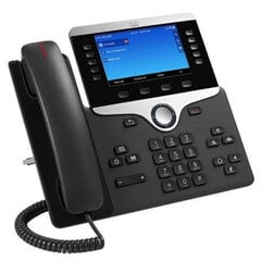 Телефон Cisco CP-8841, черный цена и информация | Стационарные телефоны | kaup24.ee