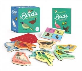Birds: A Wooden Magnet Set hind ja info | Tervislik eluviis ja toitumine | kaup24.ee