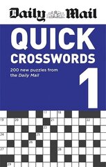 Daily Mail Quick Crosswords Volume 1 hind ja info | Tervislik eluviis ja toitumine | kaup24.ee