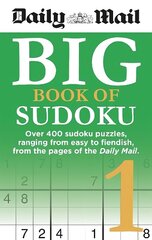Daily Mail Big Book of Sudoku 1 hind ja info | Tervislik eluviis ja toitumine | kaup24.ee