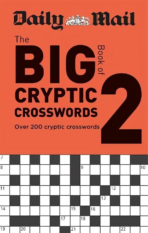 Daily Mail Big Book of Cryptic Crosswords Volume 2 цена и информация | Tervislik eluviis ja toitumine | kaup24.ee
