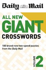 Daily Mail All New Giant Crosswords 2 hind ja info | Tervislik eluviis ja toitumine | kaup24.ee