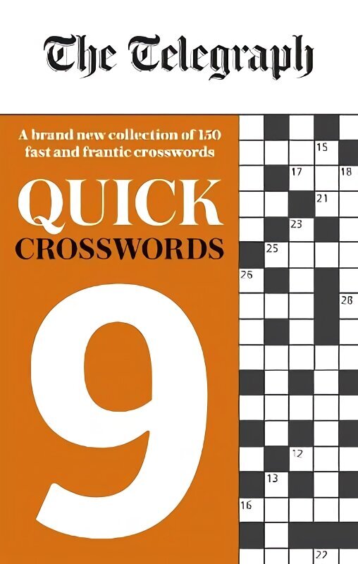 Telegraph Quick Crosswords 9 цена и информация | Tervislik eluviis ja toitumine | kaup24.ee