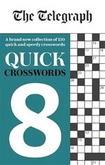 Telegraph Quick Crosswords 8 hind ja info | Tervislik eluviis ja toitumine | kaup24.ee