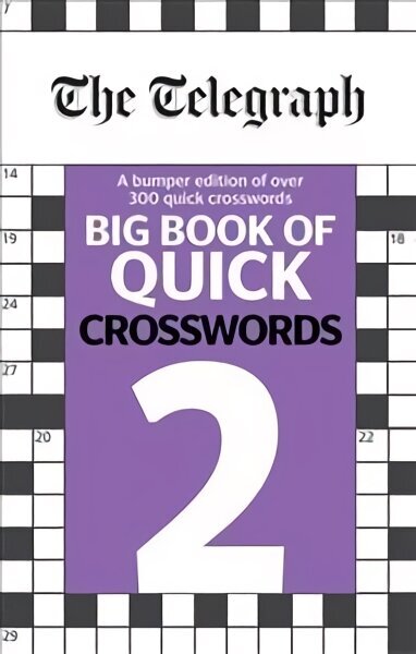 Telegraph Big Book of Quick Crosswords 2 цена и информация | Tervislik eluviis ja toitumine | kaup24.ee