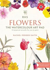 RHS Flowers The Watercolour Art Pad hind ja info | Tervislik eluviis ja toitumine | kaup24.ee