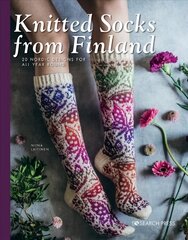 Knitted Socks from Finland: 20 Nordic Designs for All Year Round цена и информация | Книги о питании и здоровом образе жизни | kaup24.ee