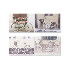 Maal DKD Home Decor jalgratas (40 x 1.8 x 30 cm) (4 pcs) hind ja info | Seinapildid | kaup24.ee