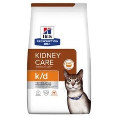 Kasside kuivtoit Hill's PD Feline k/d, kanaga (neeruhooldus), 3 kg hind ja info | Kuivtoit kassidele | kaup24.ee