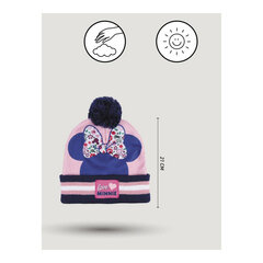 Шапка с перчатками Minnie Mouse цена и информация | Шапки, перчатки, шарфы для девочек | kaup24.ee