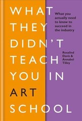 What They Didnt Teach You in Art School: What you need to know to survive as an artist hind ja info | Kunstiraamatud | kaup24.ee