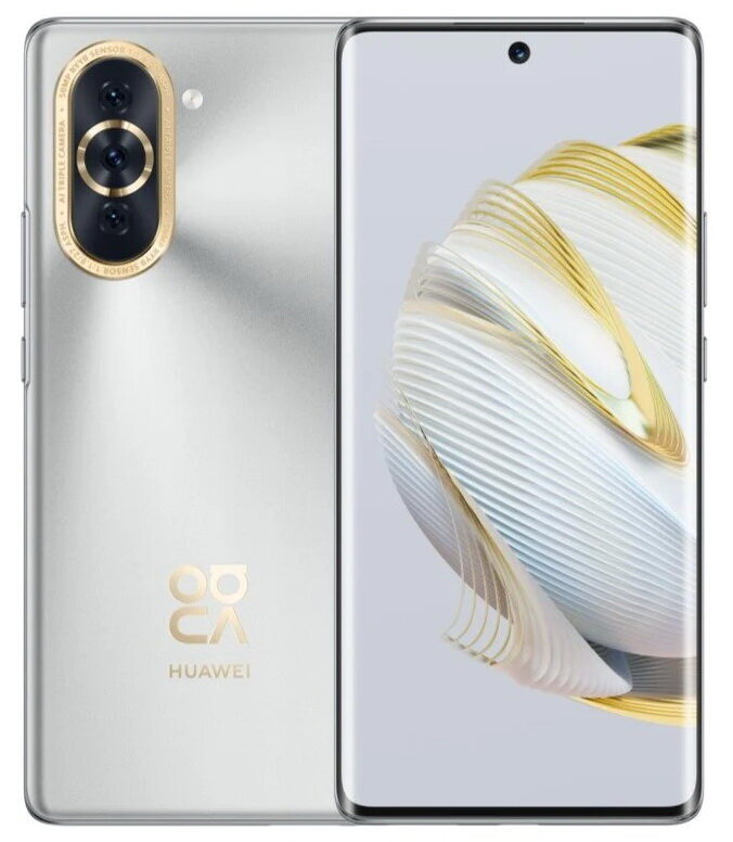 Huawei Nova 10, 8/128GB, Dual SIM, 51097EUL Silver цена и информация | Telefonid | kaup24.ee