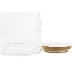 Purk DKD Home Decor kristall bambus (13.6 x 13.6 x 18.7 cm) (1,8 L) hind ja info | Toidu säilitusnõud | kaup24.ee