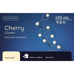 Гирлянда Cherry 497153 300см 120led цена и информация | Гирлянды | kaup24.ee