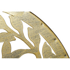 Seinakaunistus DKD Home Decor metall puu (3 pcs) (40 x 1 x 40 cm) hind ja info | Sisustuselemendid | kaup24.ee