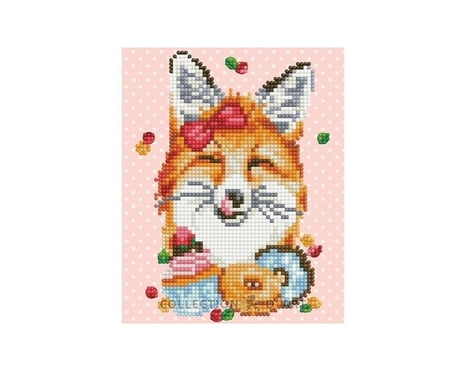 Teemantmosaiigi komplekt 17 x 21 cm, "Maiasmokk" цена и информация | Teemantmaalid, teemanttikandid | kaup24.ee