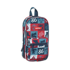 Seljakoti pliiatsikarp Safta Red vibes (33 osad) цена и информация | Школьные рюкзаки, спортивные сумки | kaup24.ee