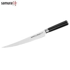 Samura MO-V Kitchen Universal Long Slicer nuga 251 mm AUS 8 Jaapani terasest 59 HRC цена и информация | Ножи и аксессуары для них | kaup24.ee
