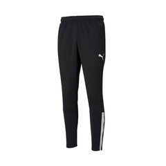 Мужские брюки Puma TeamLiga Training Pants 657242 03, черные цена и информация | Мужская спортивная одежда | kaup24.ee