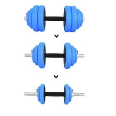 SGG30 DUMBBELL SET-BARBELL IN SUITCASE 30KG HMS hind ja info | Hantlid, kangid, raskused | kaup24.ee