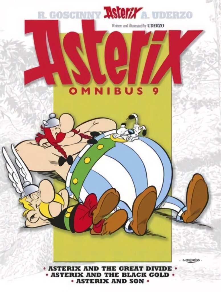 Asterix: Asterix Omnibus 9: Asterix and The Great Divide, Asterix and The Black Gold, Asterix and Son hind ja info | Noortekirjandus | kaup24.ee