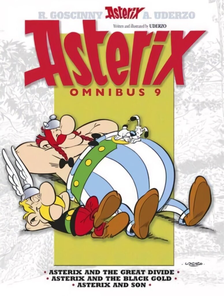 Asterix: Asterix Omnibus 9: Asterix and The Great Divide, Asterix and The Black Gold, Asterix and Son цена и информация | Noortekirjandus | kaup24.ee