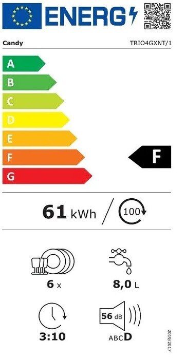 Candy TRIO4GXNT/1 цена и информация | Elektripliidid | kaup24.ee