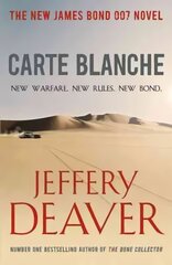 Carte Blanche: The New James Bond Novel цена и информация | Фантастика, фэнтези | kaup24.ee