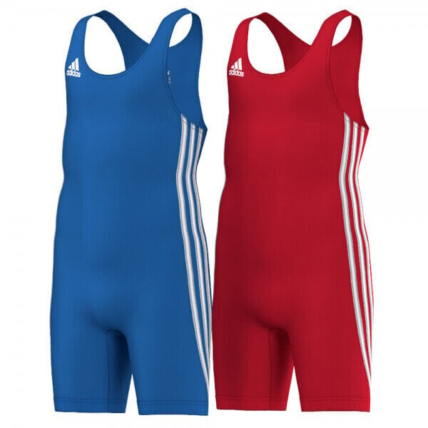 Maadlustrikoode komplekt Adidas Wrestler Pack K, sinine ja punane hind ja info | Poiste särgid | kaup24.ee