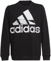 Спортивный свитер Adidas Logo Sweat HA4011/152, черный цена и информация | Свитеры, жилетки, пиджаки для мальчиков | kaup24.ee