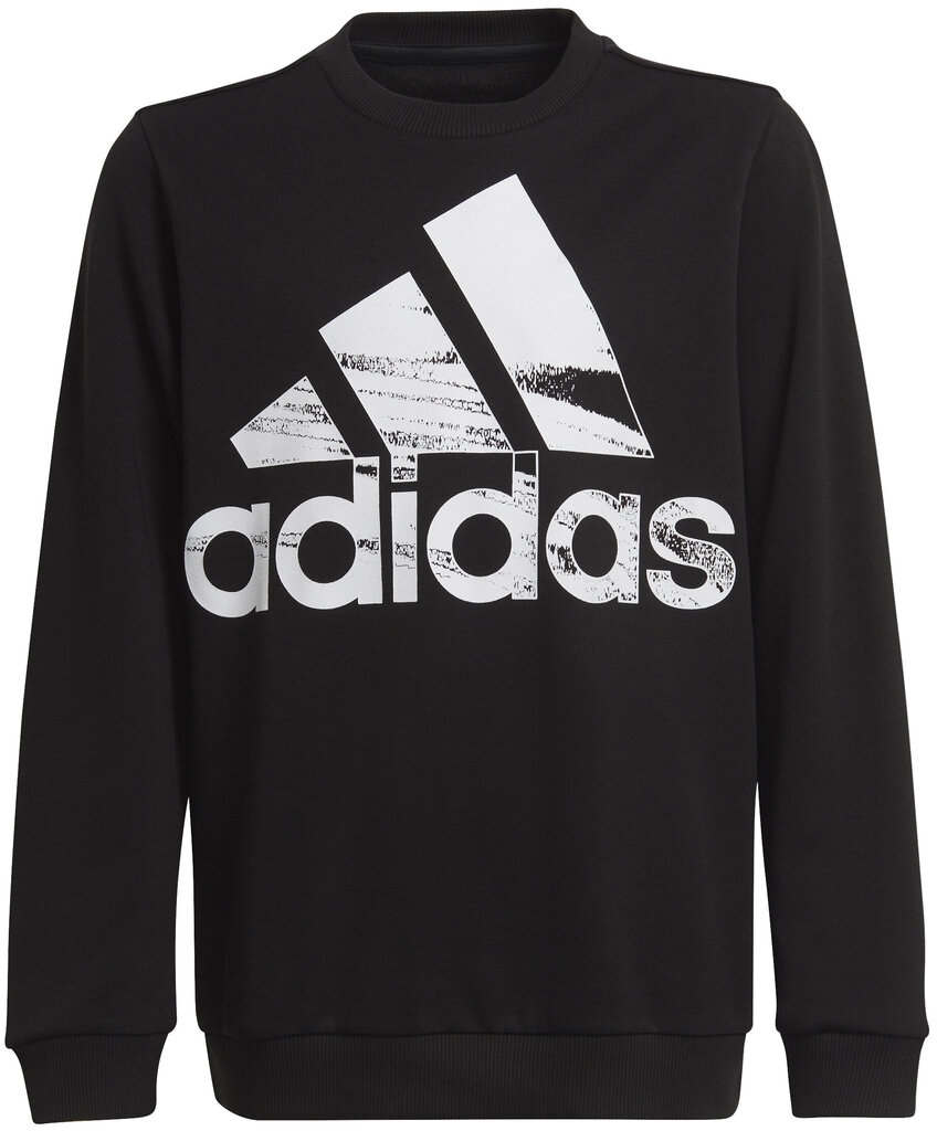 Laste džemper Adidas Logo Sweat Black HA4011 HA4011/152 hind ja info | Poiste kampsunid, vestid ja jakid | kaup24.ee