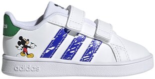 Laste jalanõud Adidas Grand Court Mm Cf I White GZ3317 GZ3317/9K hind ja info | Laste spordijalatsid | kaup24.ee