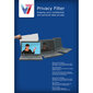 Monitori privaatsusfilter V7 PS23.6W9A2-2E цена и информация | Sülearvuti tarvikud | kaup24.ee