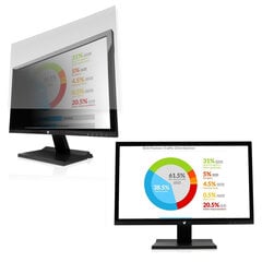 Фильтр конфиденциальности монитора V7 PS24.0WA2-2E цена и информация | Охлаждающие подставки и другие принадлежности | kaup24.ee