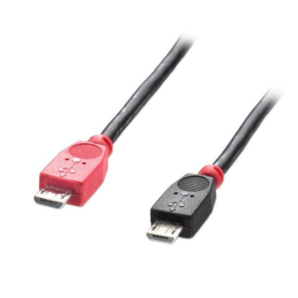 CABLE USB2 MICRO-B OTG 1M/31759 LINDY hind ja info | Mobiiltelefonide kaablid | kaup24.ee