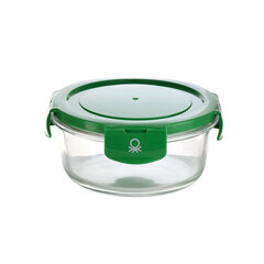 Hermeetiline lõunasöögi karp Benetton roheline plastmass polüpropüleen 840 ml hind ja info | Toidu säilitusnõud | kaup24.ee