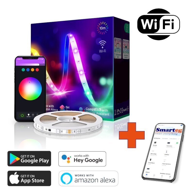 LED valgusriba 5m Wi-Fi hind ja info | LED ribad | kaup24.ee