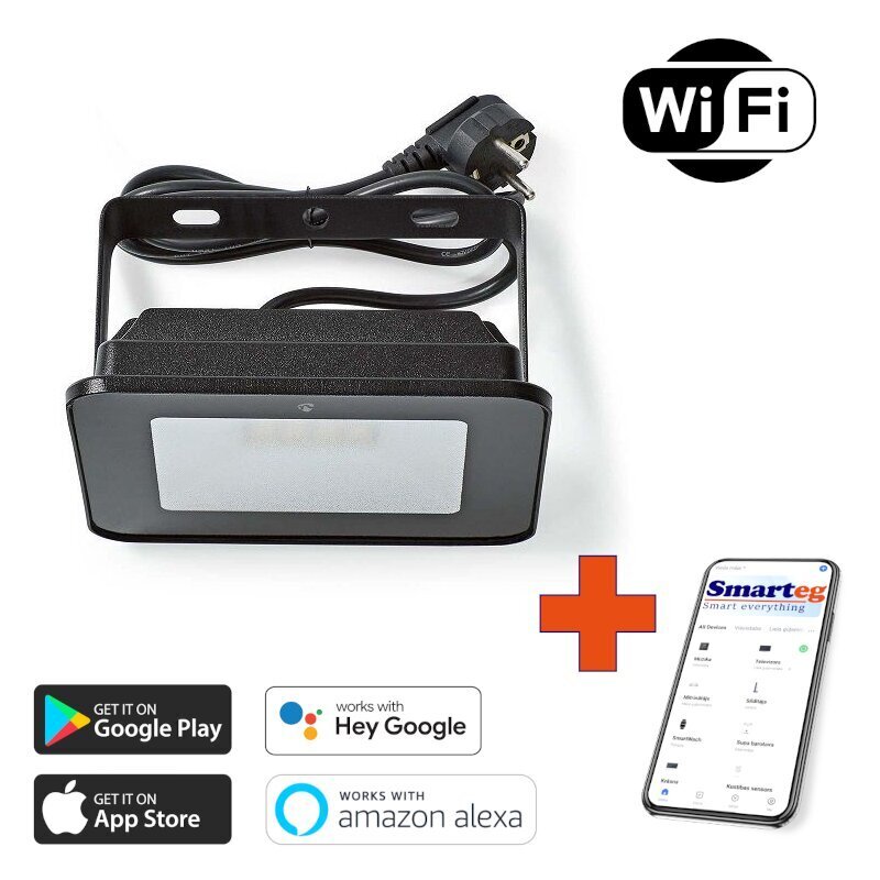 LED Wi-Fi välisvalgusti 20W цена и информация | Taskulambid, prožektorid | kaup24.ee