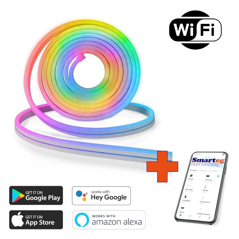 Smart Wi-Fi LED RGB jääribad цена и информация | LED ribad | kaup24.ee