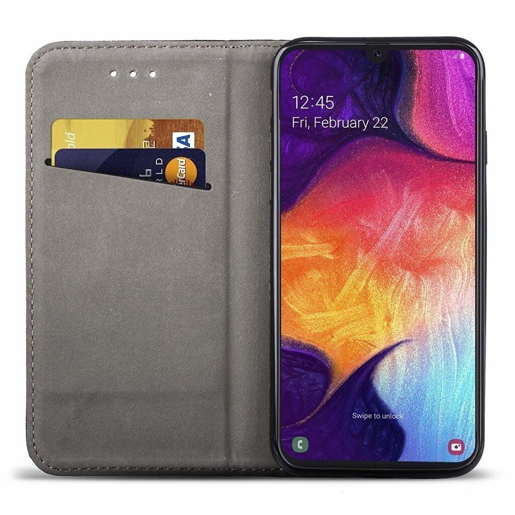 Fusion magnet ümbris Samsung A600 Galaxy A6 2018 mustale hind ja info | Telefoni kaaned, ümbrised | kaup24.ee