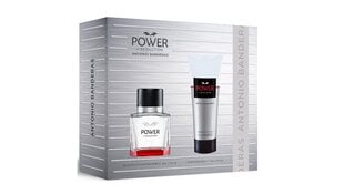 Komplekt Antonio Banderas Power of Seduction meestele: tualettvesi EDT 50 ml, raseerimisjärgne losjoon 75 ml hind ja info | Meeste parfüümid | kaup24.ee