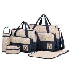 Комплект сумок для новорожденных Uma Navy из 5 предметов, темно-синий цена и информация | Аксессуары для колясок | kaup24.ee