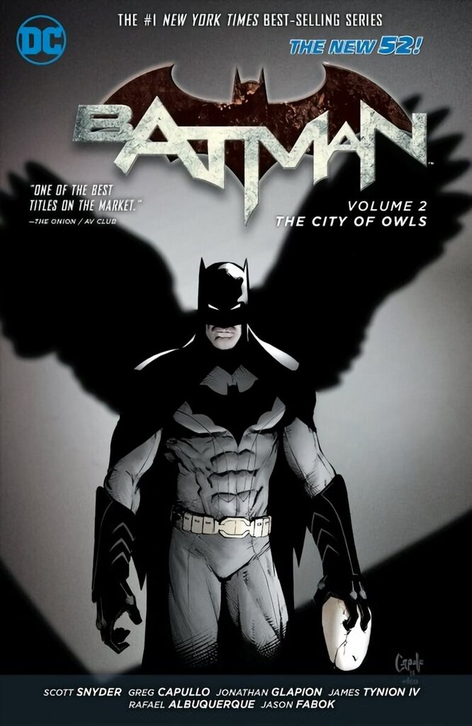 Batman Vol. 2: The City of Owls (The New 52) 52nd edition, Volume 2, Batman Volume 2: The City of Owls HC (The New 52) The City of Owls hind ja info | Fantaasia, müstika | kaup24.ee