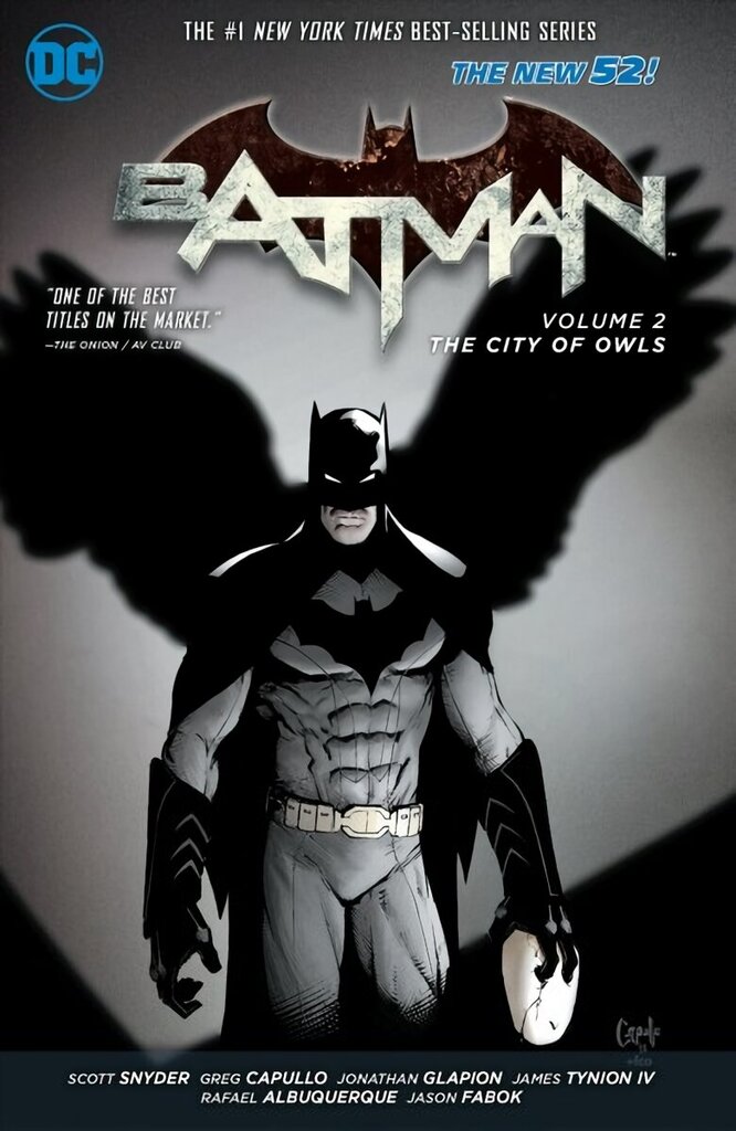 Batman Vol. 2: The City of Owls (The New 52) 52nd edition, Volume 2, Batman Volume 2: The City of Owls HC (The New 52) The City of Owls цена и информация | Fantaasia, müstika | kaup24.ee