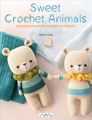 Sweet Crochet Animals: 15 Lovely Amigurumi Designs to Crochet цена и информация | Книги об искусстве | kaup24.ee