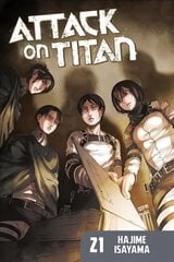 Attack On Titan 21, 21 цена и информация | Фантастика, фэнтези | kaup24.ee