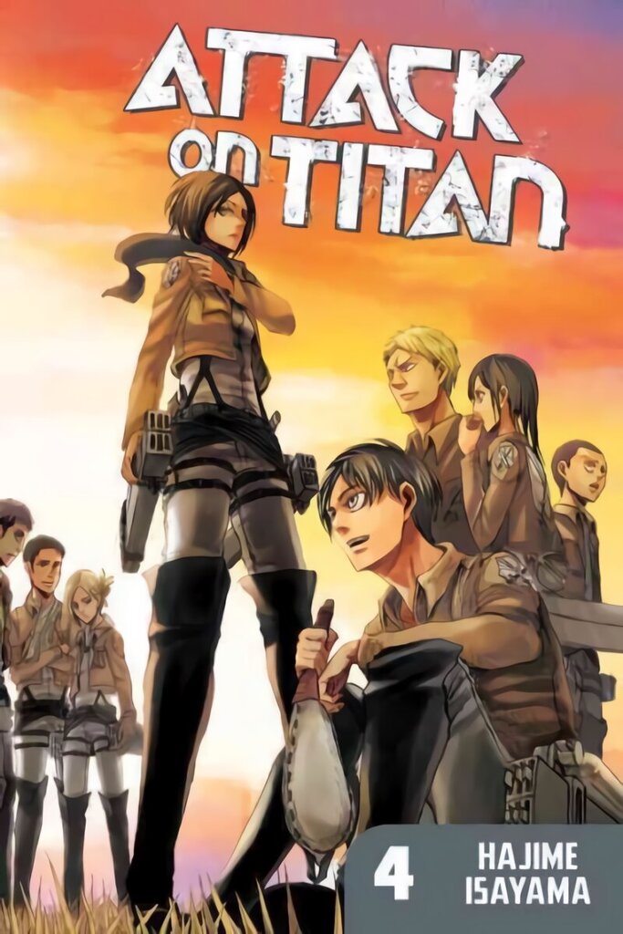 Attack On Titan 4, Vol. 4 цена и информация | Fantaasia, müstika | kaup24.ee