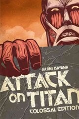 Attack On Titan: Colossal Edition 1: Colossal Edition Combined volume, Volume 1 цена и информация | Фантастика, фэнтези | kaup24.ee