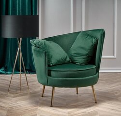 Кресло Halmar Almond, зеленое цена и информация | Кресла в гостиную | kaup24.ee