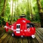 Heli ja valgusega helikopteri tuletõrjedepoo, 1:16 hind ja info | Poiste mänguasjad | kaup24.ee